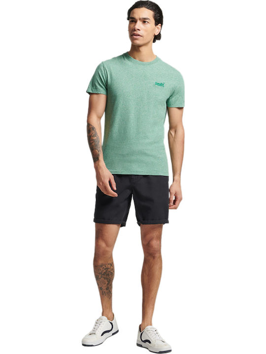 T-shirt Πετρόλ