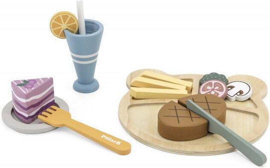 Viga Spielzeug Holzschneide-Dinnerset Viga Polarb