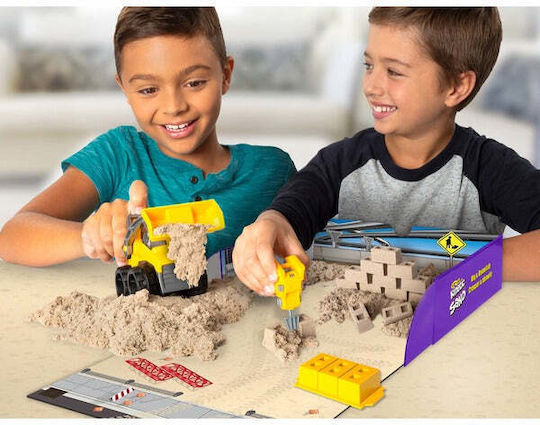 Spin Master Construction Toy with Kinetic Sand for Children 3+ Years