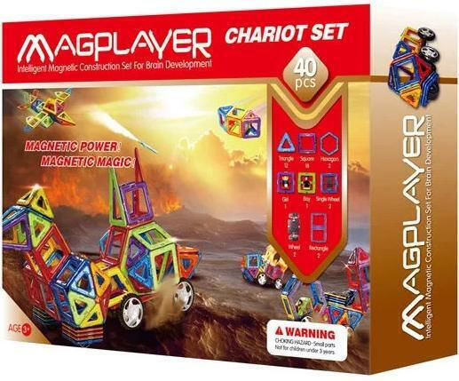 Magplayer Μαγνητικό Παιχνίδι Κατασκευών για Παιδιά 10+ Ετών