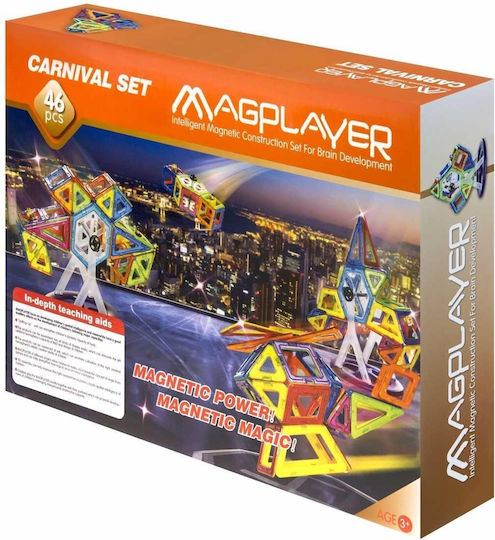 Magplayer Μαγνητικό Παιχνίδι Κατασκευών για Παιδιά 10+ Ετών
