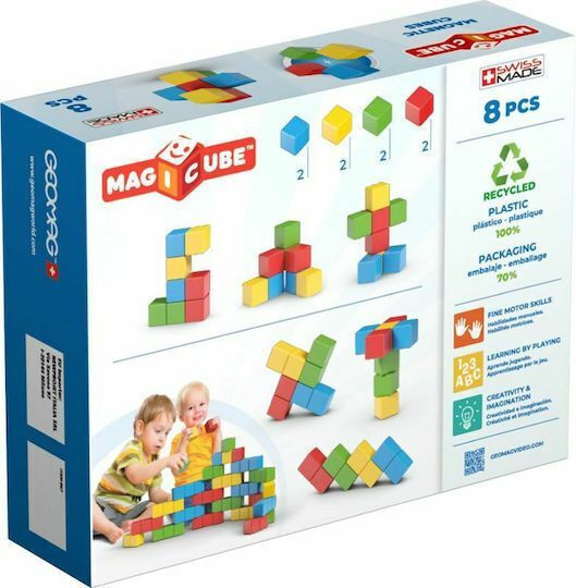 Geomag Magnetic Construction Toy Magicube for Children 1+ Years