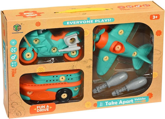 Martin Toys Παιχνίδι Κατασκευών Πλαστικό για Παιδιά 3+ Ετών
