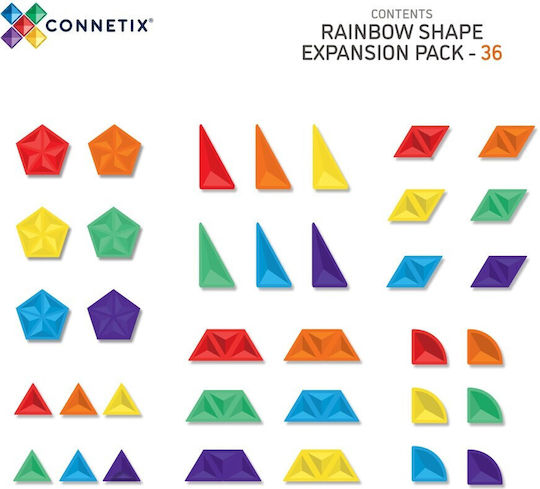 Connetix Jucărie Magnetică De Construcție Rainbow