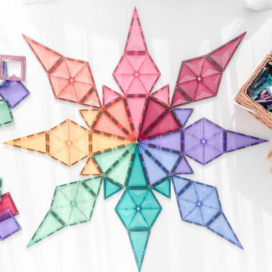 Connetix Μαγνητικό Παιχνίδι Κατασκευών Pastel Geometry