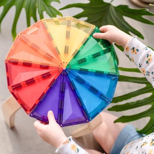 Connetix Μαγνητικό Παιχνίδι Κατασκευών Rainbow Geometry