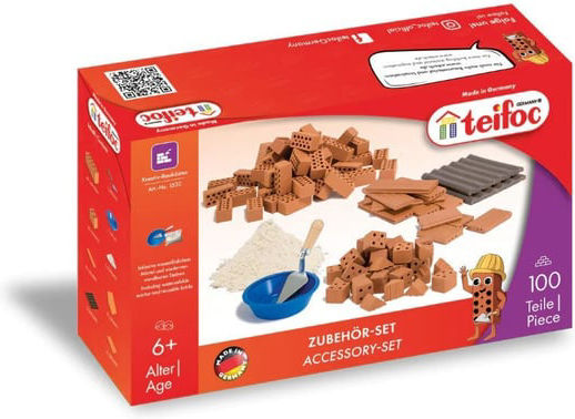 Teifoc Bauspielzeug Triangle Brick Construction Set