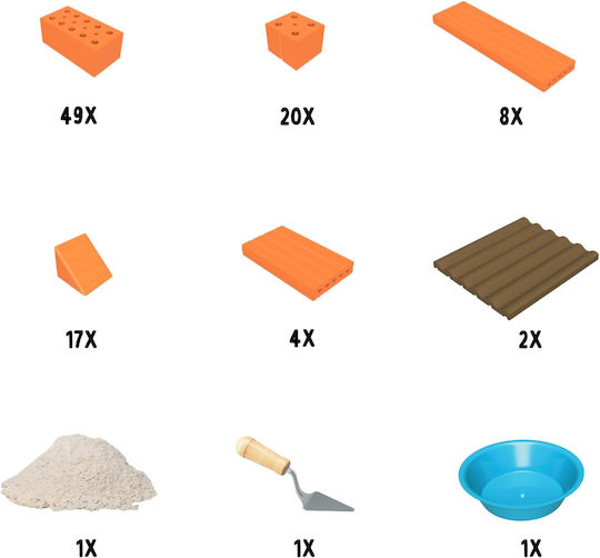 Teifoc Bauspielzeug Triangle Brick Construction Set