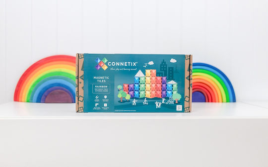 Connetix Μαγνητικό Παιχνίδι Κατασκευών Rainbow