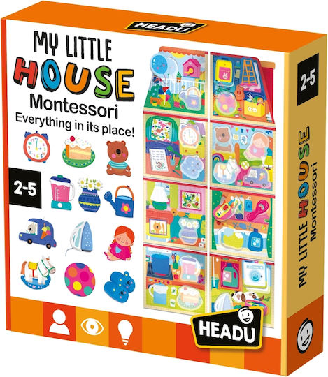 Headu Montessori Joc Educațional de Cunoștințe pentru 2-5 Ani