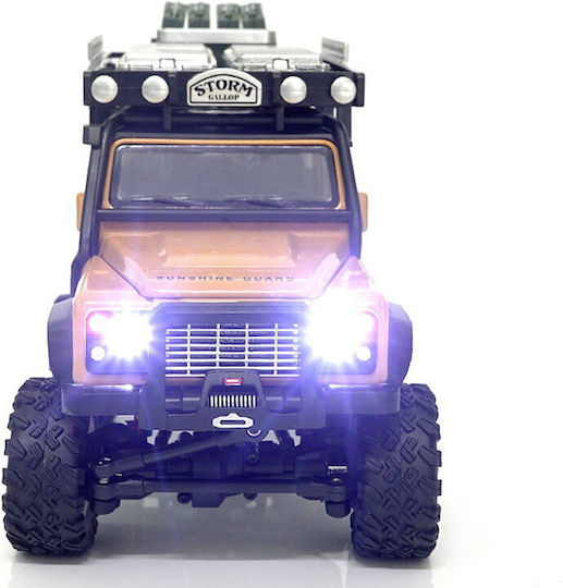 Amewi RC D90X28 Τηλεκατευθυνόμενο Αυτοκίνητο Crawler 4WD Κίτρινο