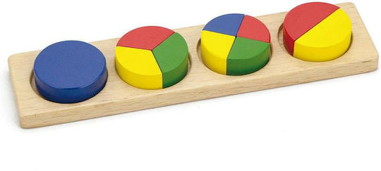 Viga Toys Montessori Εκπαιδευτικό Παιχνίδι Γνώσεων από Ξύλο