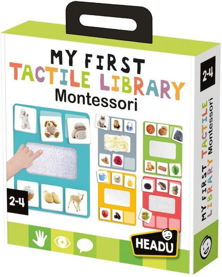 Joc Educațional Headu Prima Mea Bibliotecă Tactilă Montessori