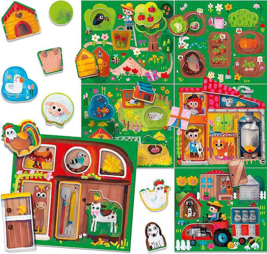 Headu Joc Montessori Joacă Ferma Montessori