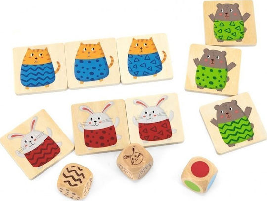Viga Toys Quick Fit Game Educational Game Knowledge made of Wood