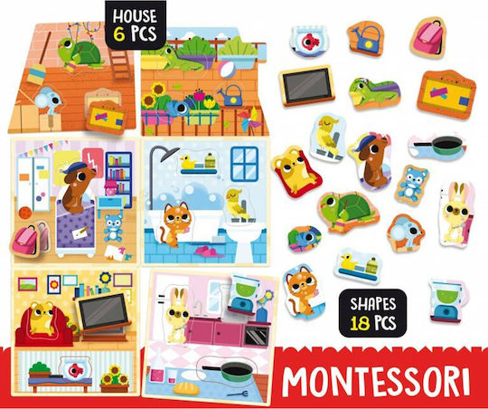 Lisciani Giochi Монтесори Образователна Игра Образователни