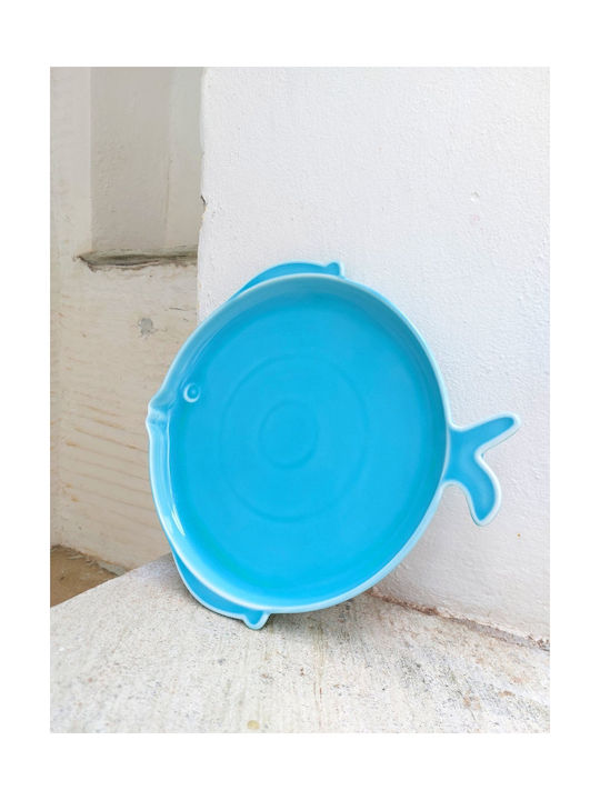 Marva Πιάτο Ρηχό από Πορσελάνη Acqua με Διάμετρο 28cm