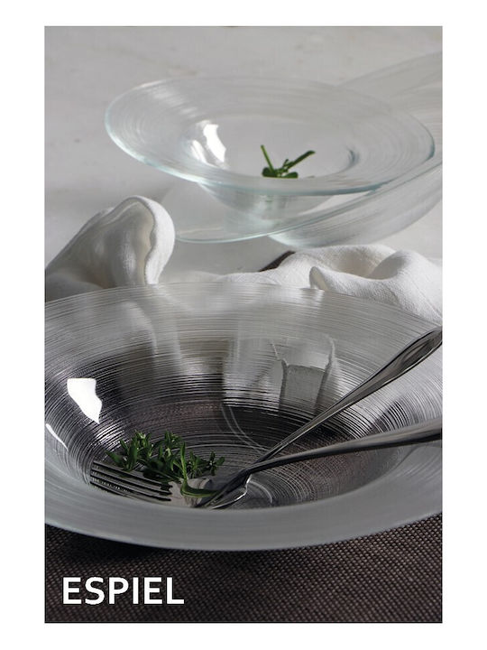Espiel Circle Farfurie adâncă Transparent cu Diametru 29.5cm