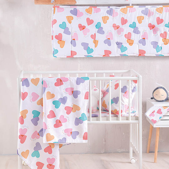 Rythmos Zoey Baby Bettlaken Für Wiege Baumwolle 80x110cm