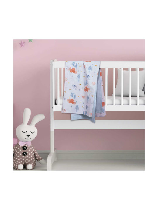 Das Home Baby Sheets Set Cradle Cotton Pink 70x120cm 2pcs