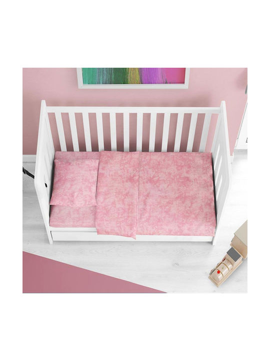 Dimcol Baby Sheets Pink Set 120x160cm