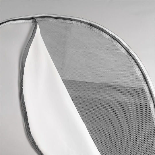Cort De Camping De Iarnă Tunel Gri Pentru 4 Persoane 350x200x135cm