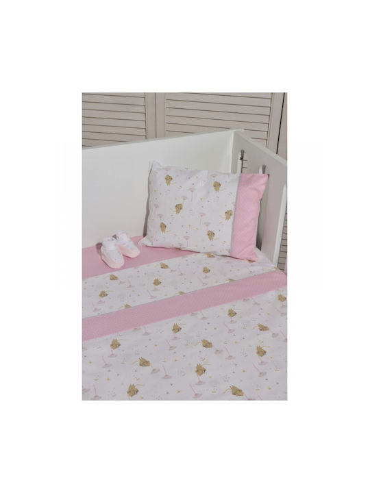 Baby Oliver Σετ Ροζ 110x170εκ.