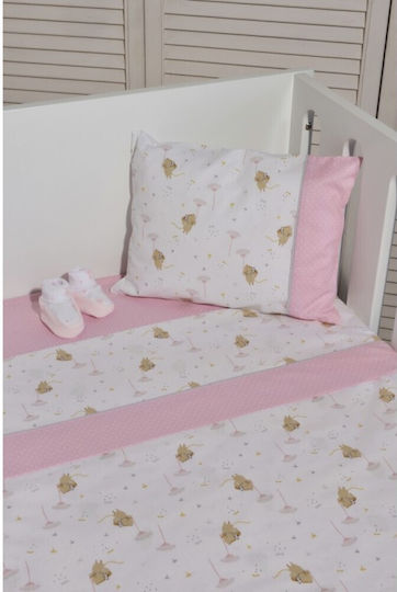Baby Oliver Σετ Ροζ 110x170εκ.