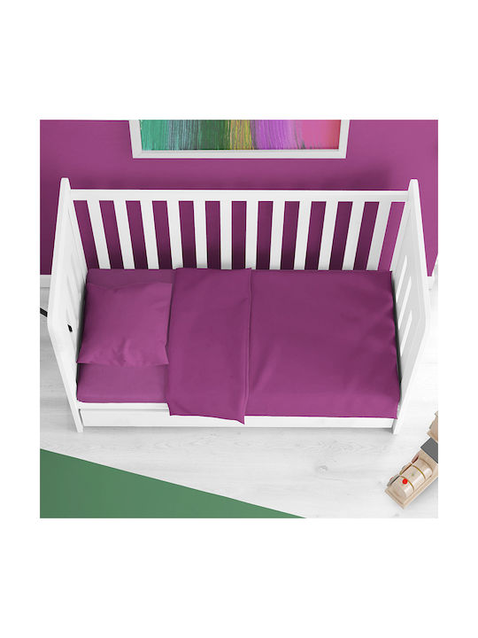 Dimcol mit Angepasst Bebe Solide Dunkles Magenta 70x140cm