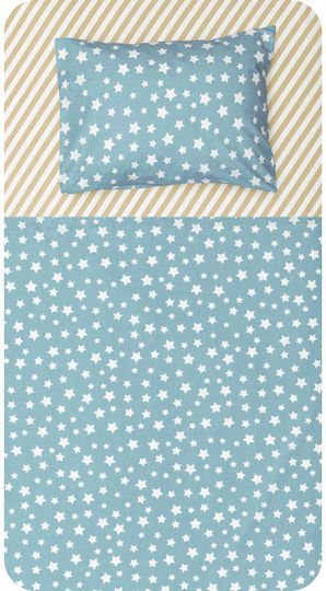 Borea Jingle Baby Sheets Set Crib Cotton Pink 120x160cm 3pcs