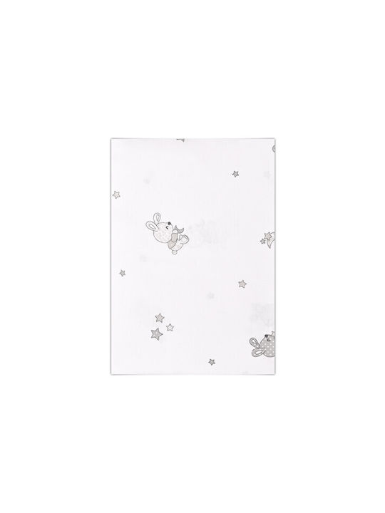 Lorelli Graues Baby Bettlaken 100x150cm
