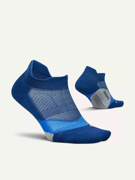 Feetures Elite Light Cushion Αθλητικές Κάλτσες Μπλε
