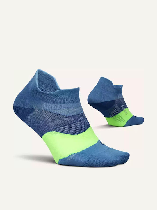 Feetures Elite Ultra Light Running Socks Blue