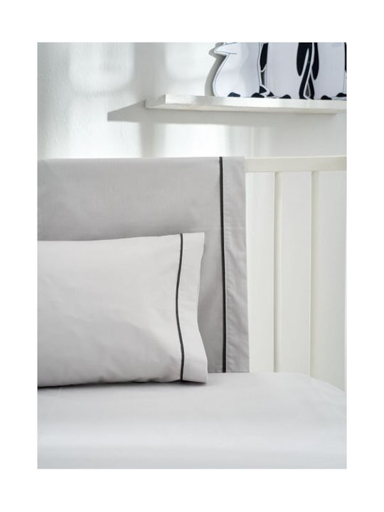 Vesta Home Σετ Mono 505 Light Grey 120x160εκ.