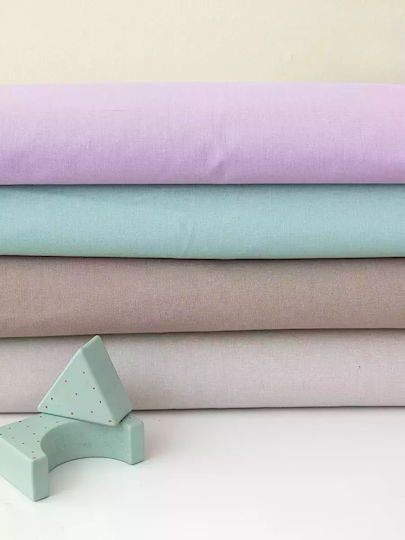 Palamaiki Etoile Бебешки Чаршаф За Количка Памук с Ластик Мока Бежов 70x140бр