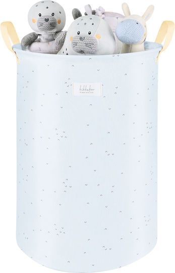 Kikka Boo Children's Storage Basket made of Fabric Stripy Friends Light Blue 50x35cm 1pcs