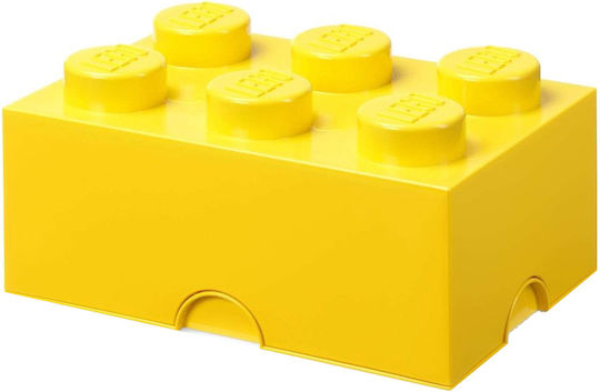 LEGO din Plastic Galben 37.5x25x18cm 1buc
