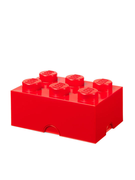 LEGO Παιδικό Κουτί Αποθήκευσης από Πλαστικό Κόκκινο 37.5x25x18cm