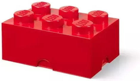 LEGO Children's Storage Box made of Plastic 37.5x25x18cm 1pcs LEGO Children's Storage Box made of Plastic 37.5x25x18cm 1pcs