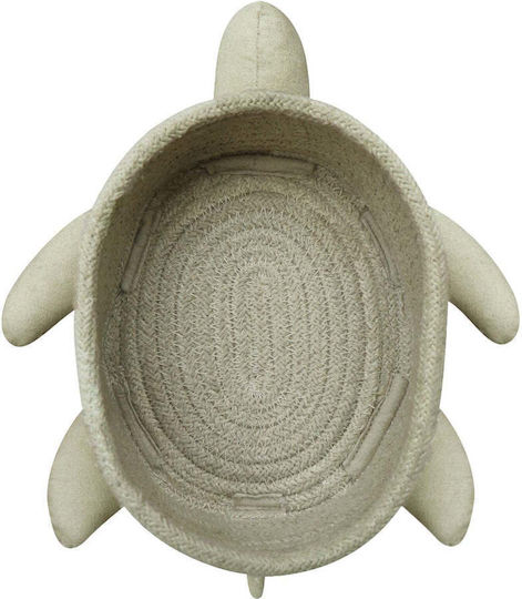 Lorena Canals Kinder Aufbewahrungskorb Beige 22x25x10cm 1Stück