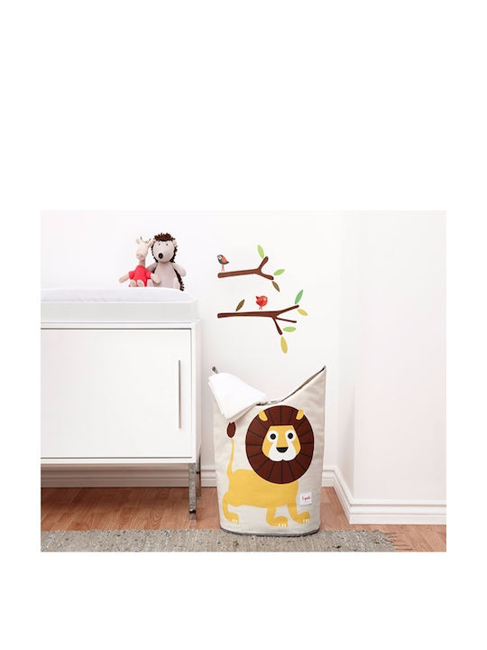 3 Sprouts Детска кошница за играчки Goat Сив 50x29x57см 1бр