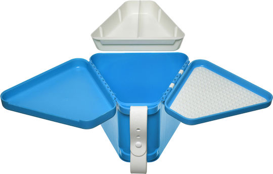 Trunki Kinder Aufbewahrungsbox aus Kunststoff Teebee Blau 18x18x16cm 1Stück