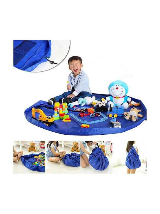 Fio Kinder Spielmatte aus Stoff Blau 150cm 1Stück