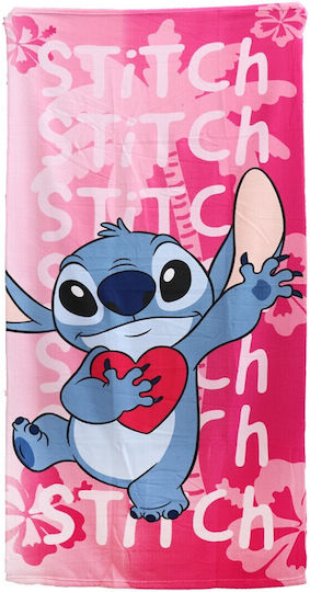 Disney Stitch Heart Beach Towel 70x140cm
