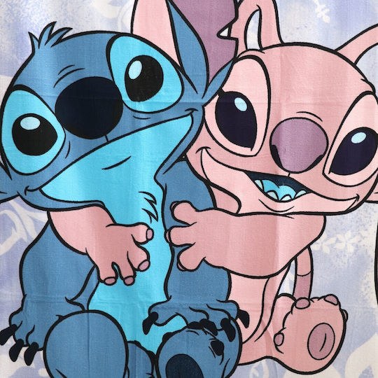 Disney Stitch & Angel Cutie Kids' Beach Towel 70x140cm