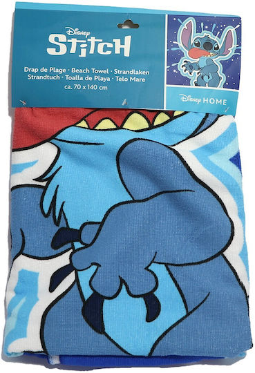 Disney Stitch Sticking Out His Tongue Beach Towel 70x140cm