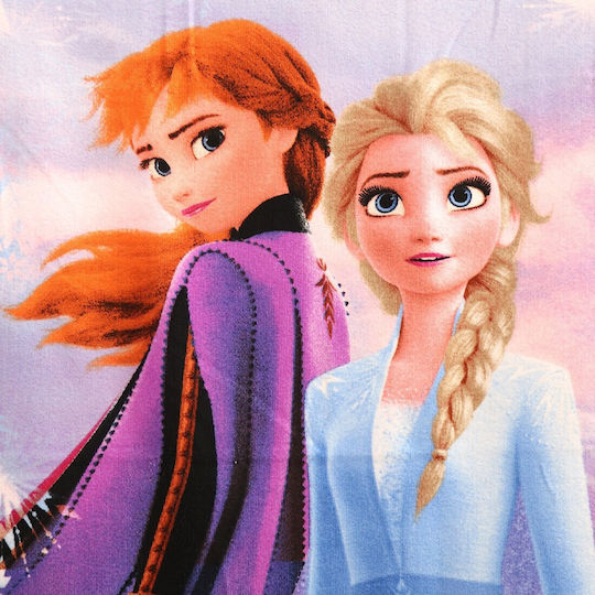 Disney Disney Frozen Elsa & Anna Παιδική Πετσέτα Θαλάσσης Frozen 140x70εκ.