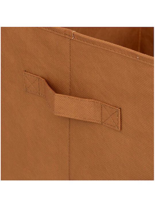Children's Storage Box made of Fabric Brown 29x29x29cm 1pcs