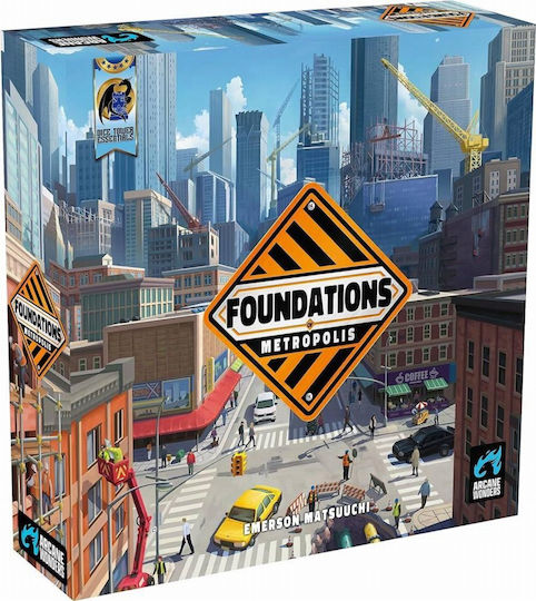 Настолна игра Foundations of Metropolis за 2-4 играчи 14+ години Arcane Wonders
