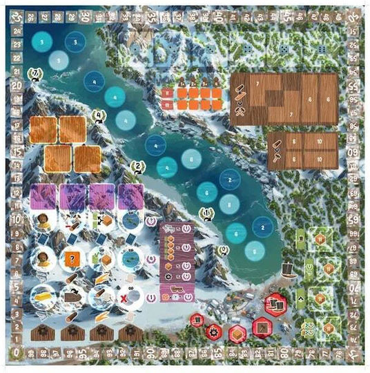 Настолна игра Saltfjord за 1-4 играчи 14+ години (EN) Aporta Games